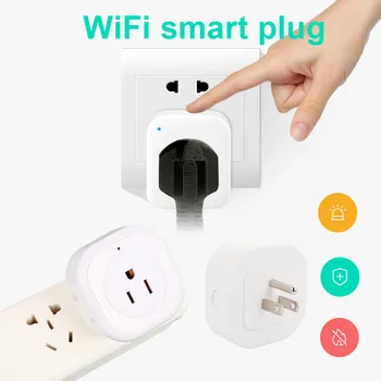 Smart Wi-Fi Plug Electrical Socket Home Supplies Voice Control for Echo Timing Google Amazon Alexa Wi-Fi Socket for Amazon Alexa Android IOS
Smart Wi-Fi Plug Electrical Socket Home Supplies Voice Control for Echo Timing Google Amazon Alexa Wi-Fi Socket for Amazon Alexa Android IOS