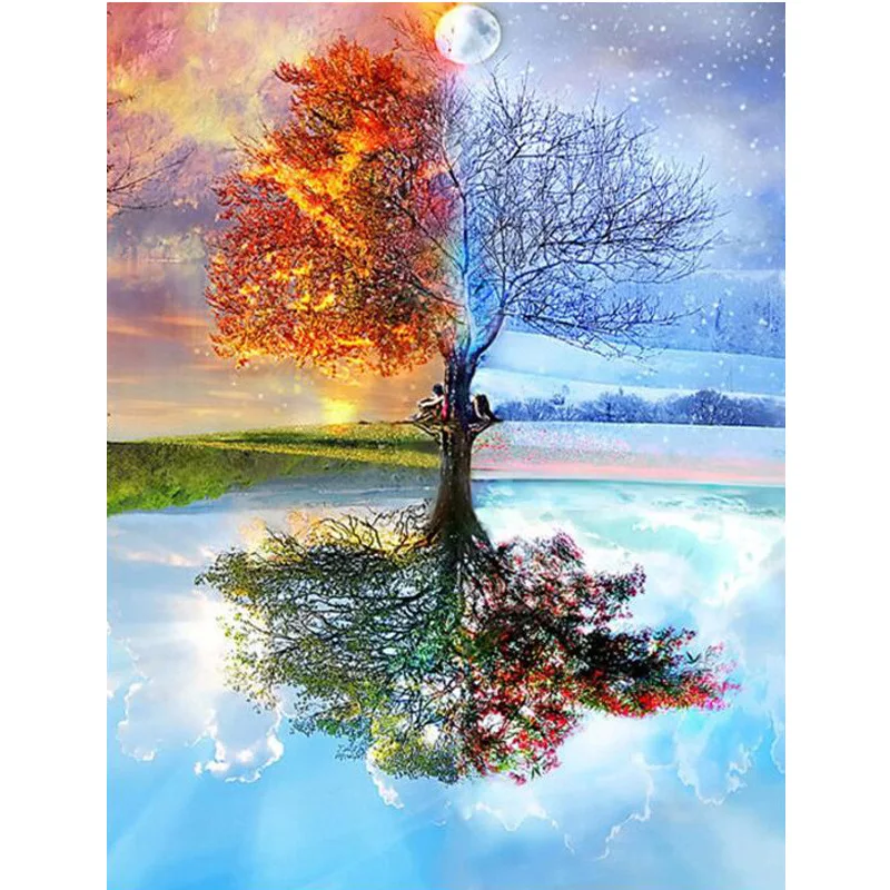 5d Diamond Painting Reflection Magic Tree Cross Stit Diy Home Decoration Embroidery Pattern Embroidery Handmade Square Paintings
5d Diamond Painting Reflection Magic Tree Cross Stit Diy Home Decoration Embroidery Pattern Embroidery Handmade Square Paintings