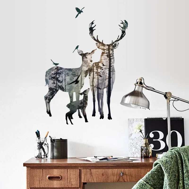 Wish Hot Selling Elk Family Waterproof Environmentally Friendly Decoration Painting Family Decoration Frameless Painting Core
Wish Hot Selling Elk Family Waterproof Environmentally Friendly Decoration Painting Family Decoration Frameless Painting Core
