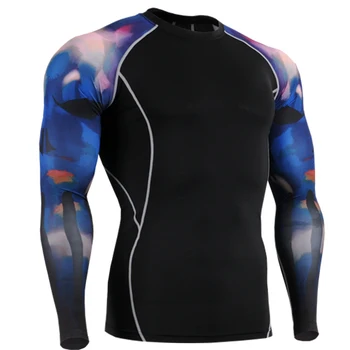 Men's Quick Dry Cycling T-Shirts Fitness Long Sleeve Compression Shirts Bodybuilding Gym T-Shirt Men's Bike Sportswear 
Men's Quick Dry Cycling T-Shirts Fitness Long Sleeve Compression Shirts Bodybuilding Gym T-Shirt Men's Bike Sportswear