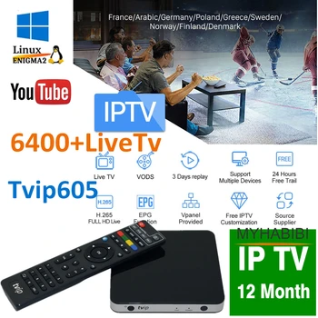 4K Cheaper Tvip 605 415 Linux IPTV Set Top Box Arabic USA UK Germany Spain Sweden Norway Greek Czech Malta Smart Tvip605 Tv Box
4K Cheaper Tvip 605 415 Linux IPTV Set Top Box Arabic USA UK Germany Spain Sweden Norway Greek Czech Malta Smart Tvip605 Tv Box