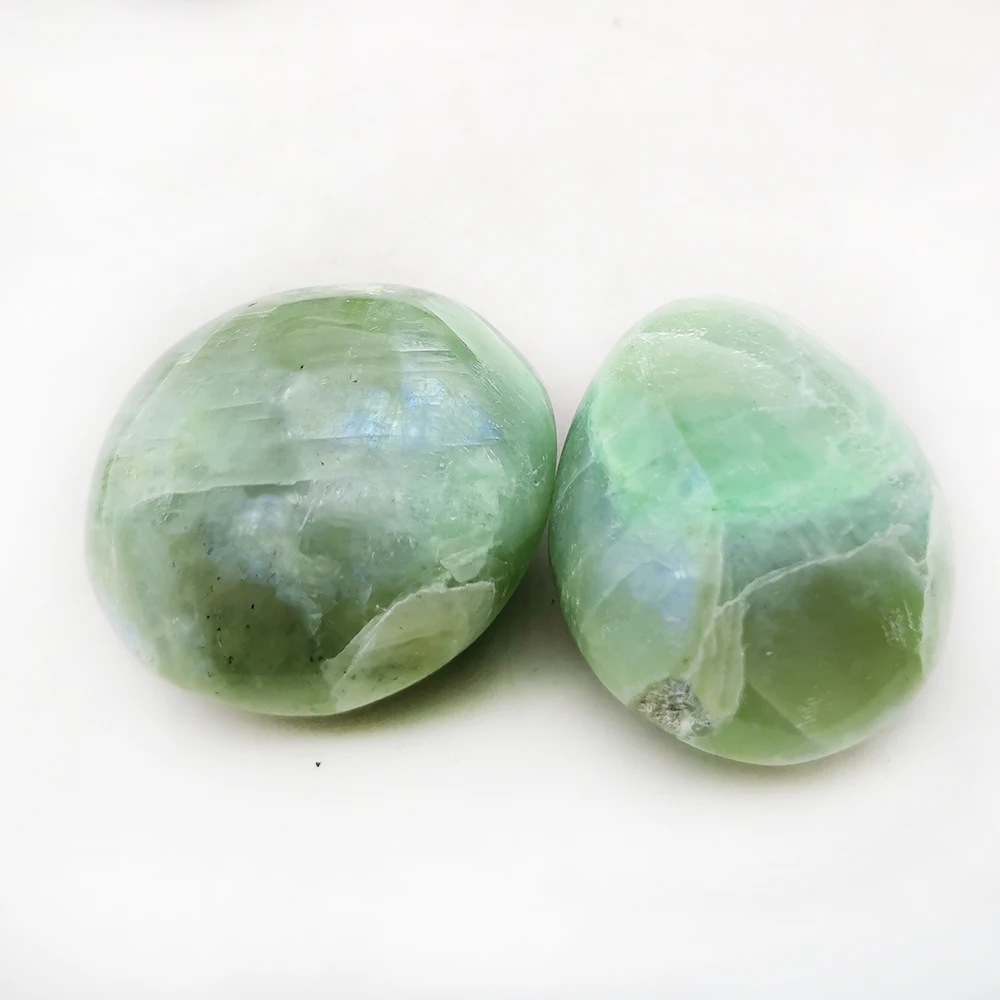 Rare Natural Green Moonstone Worry Stone Polished Quartz Crystal Palm Stone Minerals Specimen Reiki Healing Crystal Home Decora 
Rare Natural Green Moonstone Worry Stone Polished Quartz Crystal Palm Stone Minerals Specimen Reiki Healing Crystal Home Decora