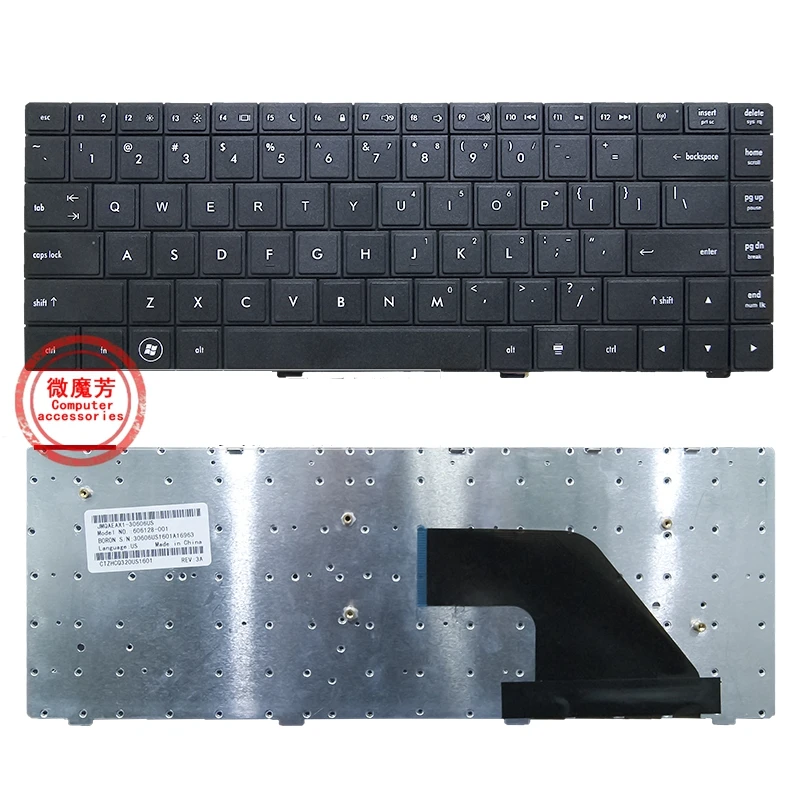 Новая клавиатура с английской раскладкой для ноутбука HP Compaq 320, 321, 325, 326, 420, 421, CQ320, CQ421
Новая клавиатура с английской раскладкой для ноутбука HP Compaq 320, 321, 325, 326, 420, 421, CQ320, CQ421