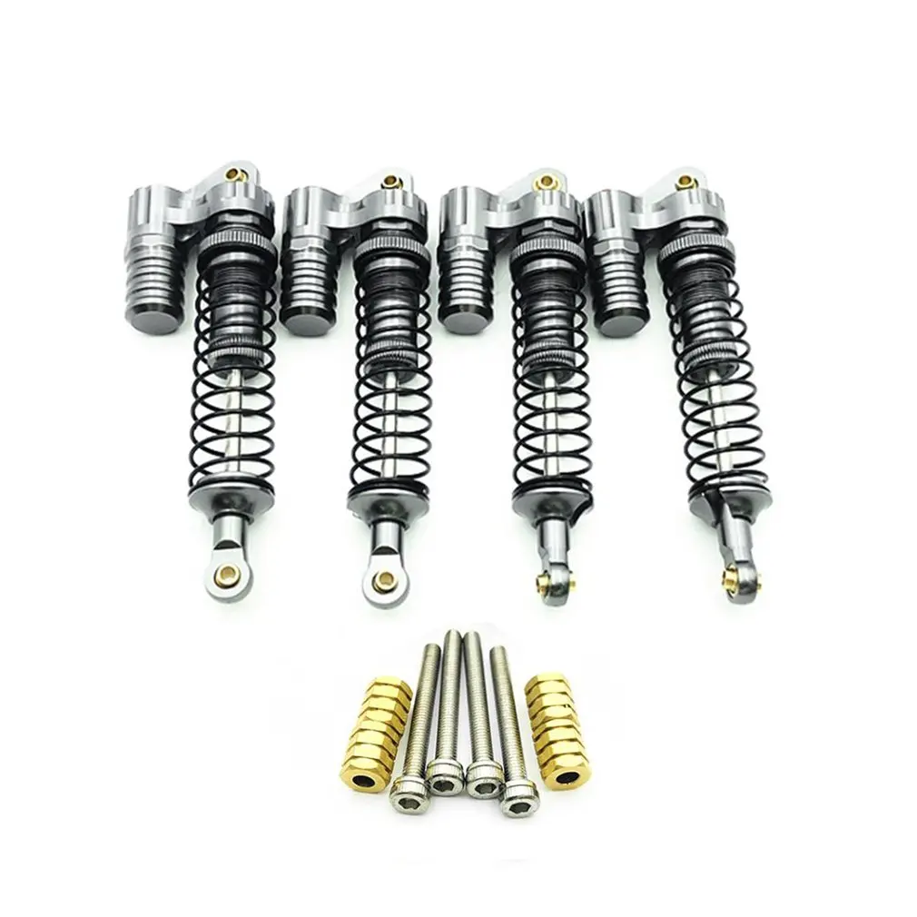 4Pcs/Set Metal Oil Suspension Shocks Absorber 100mm for Axial SCX10 II D90 Trx-4 Rc Rock Crawler Accessory Parts
4Pcs/Set Metal Oil Suspension Shocks Absorber 100mm for Axial SCX10 II D90 Trx-4 Rc Rock Crawler Accessory Parts