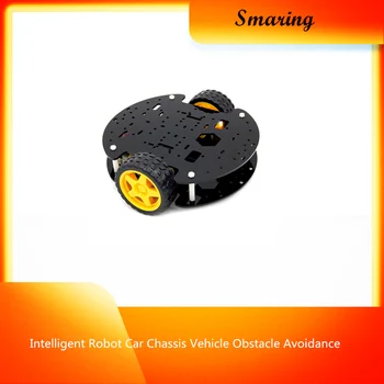 Intelligent Robot Car Chassis Vehicle Obstacle Avoidance Tracking Robotic Model With Velocity Detecting For Arduino DIY Rc Toy
Intelligent Robot Car Chassis Vehicle Obstacle Avoidance Tracking Robotic Model With Velocity Detecting For Arduino DIY Rc Toy