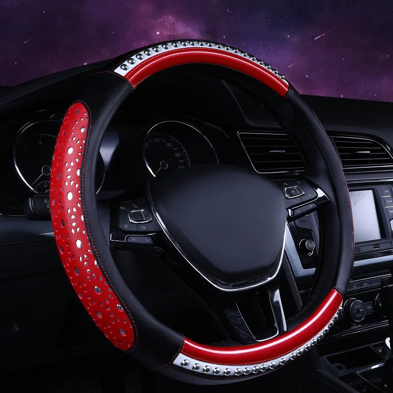 Car Steering Wheel Cover Skidproof Auto Steering- wheel Cover Anti-Slip Four Seasons Universal Car Interior Accessories
Car Steering Wheel Cover Skidproof Auto Steering- wheel Cover Anti-Slip Four Seasons Universal Car Interior Accessories