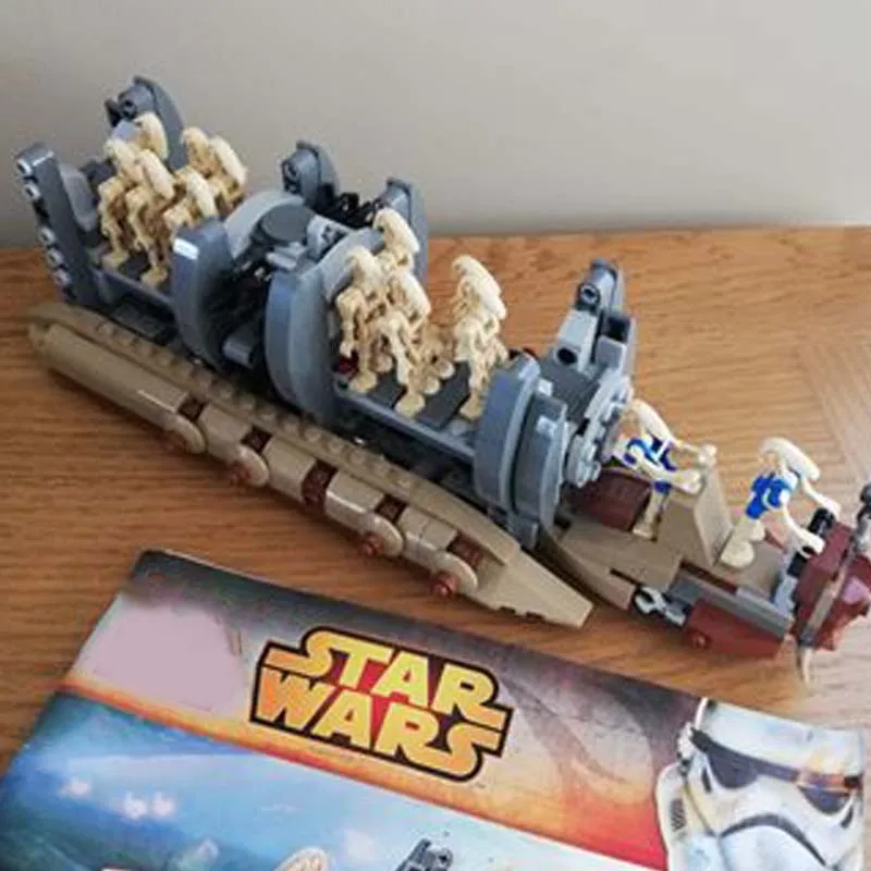 Lepining Building Blocks 10374 Star Space Wars Figures Battle Droid Troop Carrier Compatible With Lepinblock Diy Toy Toys Gifts
Lepining Building Blocks 10374 Star Space Wars Figures Battle Droid Troop Carrier Compatible With Lepinblock Diy Toy Toys Gifts