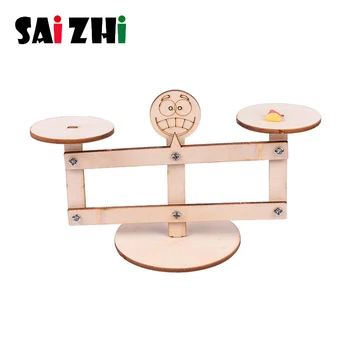 Saizhi Kids Lever Principle Balance Scale Early Educational Toy kids Experiments Material Physics Teaching Tool DIY Toys
Saizhi Kids Lever Principle Balance Scale Early Educational Toy kids Experiments Material Physics Teaching Tool DIY Toys