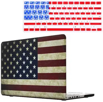 US Flag Rubberized Hard Shell Sleeve Cover Case with Silicone Keyboar For Macbook Air Pro 13" 15" A1278 A1465 A1398 A2159 A1706
US Flag Rubberized Hard Shell Sleeve Cover Case with Silicone Keyboar For Macbook Air Pro 13" 15" A1278 A1465 A1398 A2159 A1706