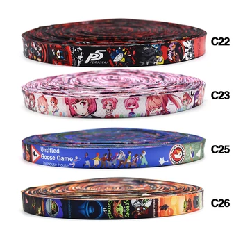 110Yards/Roll Goose Watercolor Printing Satin Ribbons Alien DIY Silk Crafts Sewing Accessories Cartoon Anime Headband A262
110Yards/Roll Goose Watercolor Printing Satin Ribbons Alien DIY Silk Crafts Sewing Accessories Cartoon Anime Headband A262
