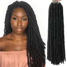 Synthetic Faux Locs Crochet Braids Hair Dreadlocks Knotless Hook Dreads Ombre Color Braiding Hair Extensions For Black Women
Synthetic Faux Locs Crochet Braids Hair Dreadlocks Knotless Hook Dreads Ombre Color Braiding Hair Extensions For Black Women