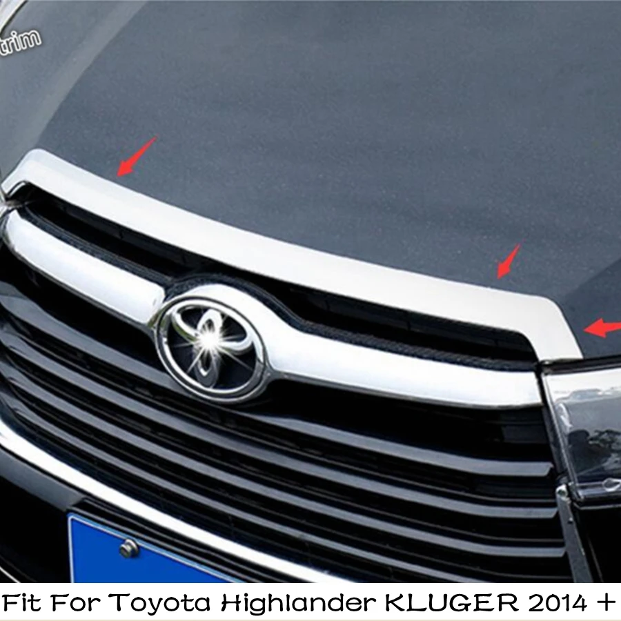 Внешние аксессуары Lapetus для Toyota Highlander KLUGER 2014 - 2016 ABS, передняя крышка капота, передняя крышка двигателя, отделка, 1 шт. 
Внешние аксессуары Lapetus для Toyota Highlander KLUGER 2014 - 2016 ABS, передняя крышка капота, передняя крышка двигателя, отделка, 1 шт.