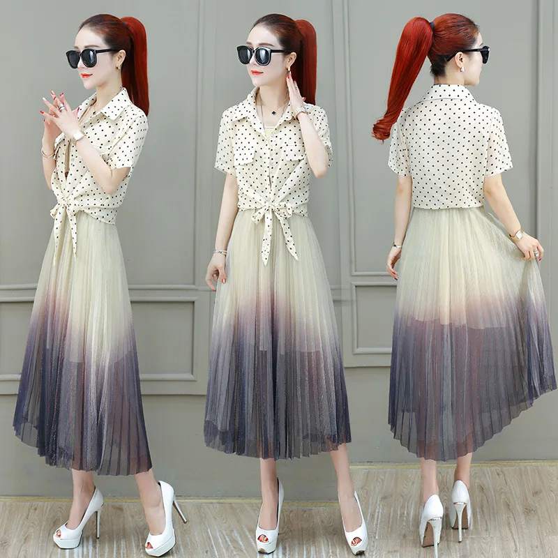 Very Fairy of Set Short-height WOMEN'S Dress 2019 New Style Summer fu gu qun Yamamoto over-the-Knee Long Skirt
Very Fairy of Set Short-height WOMEN'S Dress 2019 New Style Summer fu gu qun Yamamoto over-the-Knee Long Skirt