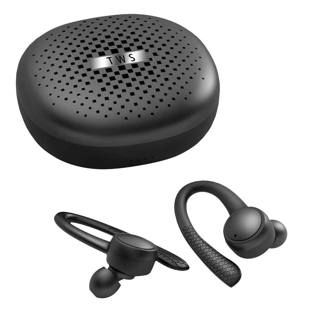 Беспроводные наушники Ouhaobin Bluetooth V5.0 TWS беспроводные стереогарнитура для телефона