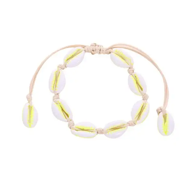 new arrival handmade multicolor shell bracelets for women