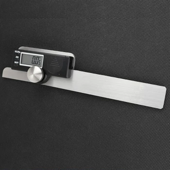Inclinometer Level Stainless Steel Digital Protractor Portable Measuring Tool Woodworking LCD Display Accurate Ruler Electronic
Inclinometer Level Stainless Steel Digital Protractor Portable Measuring Tool Woodworking LCD Display Accurate Ruler Electronic