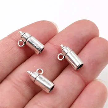 15x8mm 20pcs Antique Silver Plated Kettle Handmade Charms Pendant:DIY for bracelet necklace-Q4-21 
15x8mm 20pcs Antique Silver Plated Kettle Handmade Charms Pendant:DIY for bracelet necklace-Q4-21