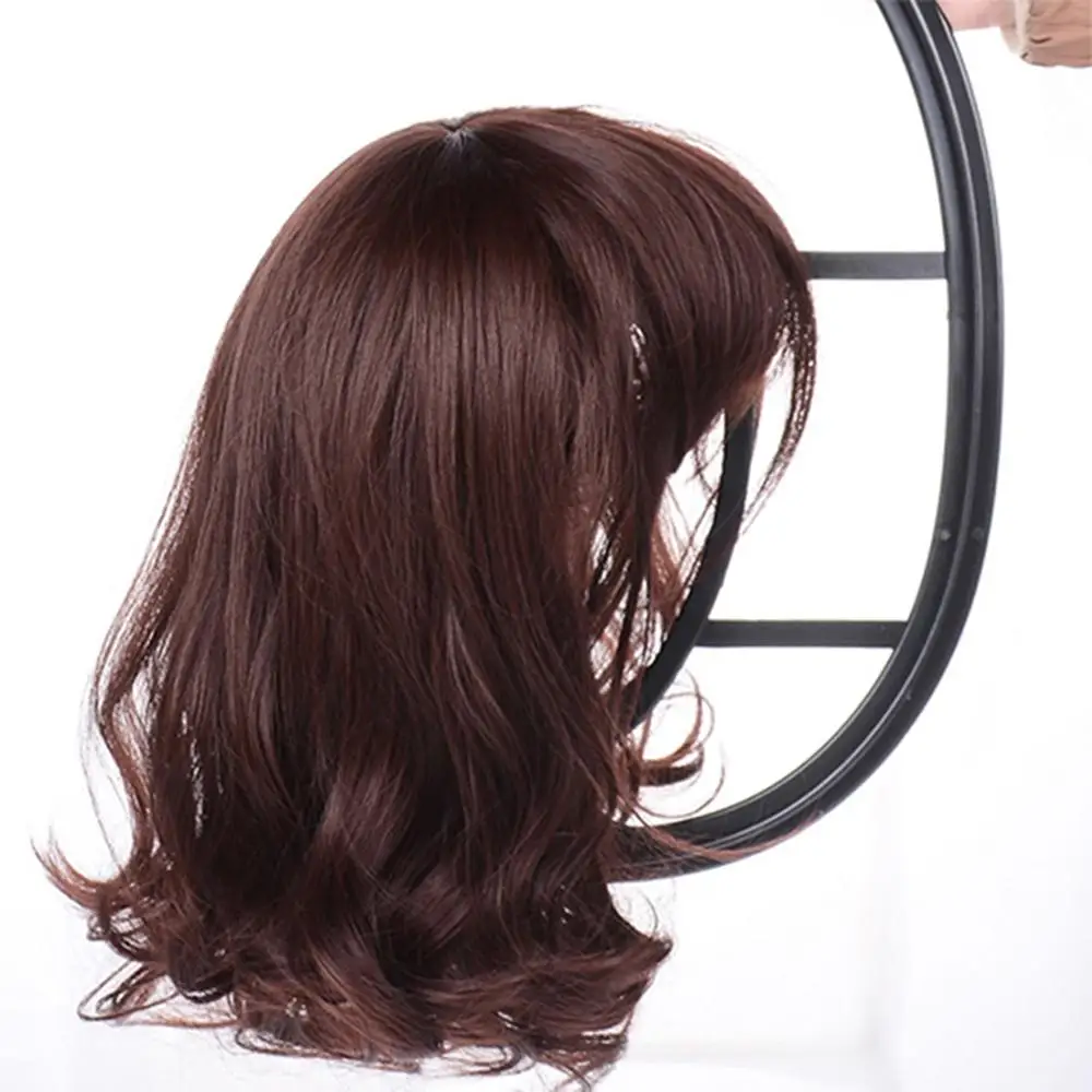 Portable Wig Hanger Salon Barber Shop Hanging Hats Holder Dryer Display Stand accessory wig stand rack both long shor | Шиньоны и