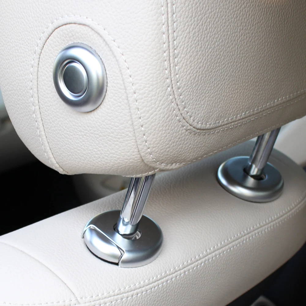 Car Head Pillow Adjustment Buttons Trim Sequins For Mercedes Benz C Class W205 GLC X253 2015 2016 2017 2018 ABS Chrome
Car Head Pillow Adjustment Buttons Trim Sequins For Mercedes Benz C Class W205 GLC X253 2015 2016 2017 2018 ABS Chrome