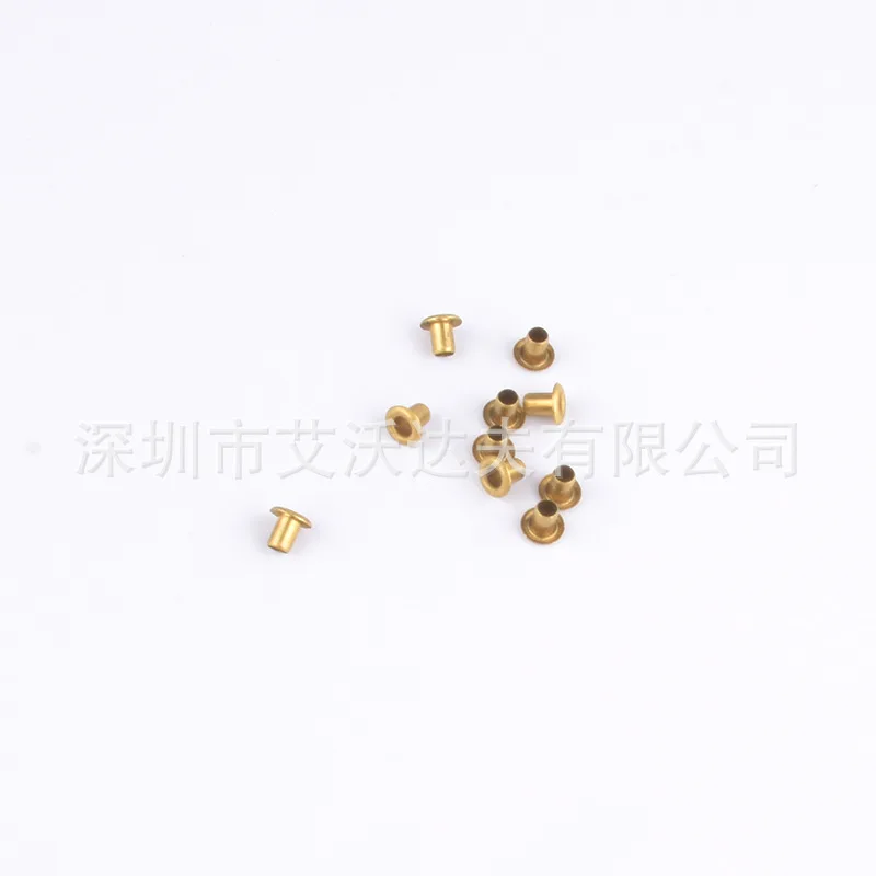 Copper Corn Eyelet Manufacturers Direct Selling 4.5X2X4 Mm Copper Corn tong qi yan Dwarf Easy to Use No Deformation
Copper Corn Eyelet Manufacturers Direct Selling 4.5X2X4 Mm Copper Corn tong qi yan Dwarf Easy to Use No Deformation