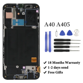 For A40 A405 A405F A405FN/DS LCD Display Touch Screen Digitizer Assembly Free Tools
For A40 A405 A405F A405FN/DS LCD Display Touch Screen Digitizer Assembly Free Tools