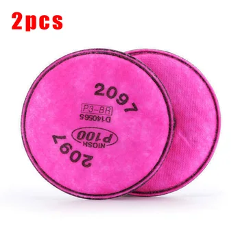 1Pair Reusable 2097 Filters Fit For 6200 6500 7500 Facepiece Face Cover Wide Range Of Applications
1Pair Reusable 2097 Filters Fit For 6200 6500 7500 Facepiece Face Cover Wide Range Of Applications