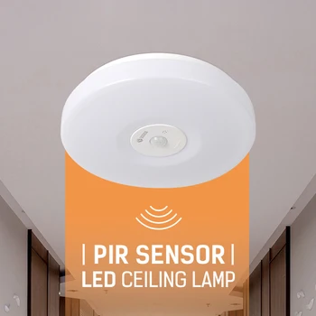 Surface Mounted PIR Motion Sensor LED Ceiling Lamps 12W 18W Night Lighting Modern Ceiling Lights For Entrance Balcony Corridor
Surface Mounted PIR Motion Sensor LED Ceiling Lamps 12W 18W Night Lighting Modern Ceiling Lights For Entrance Balcony Corridor