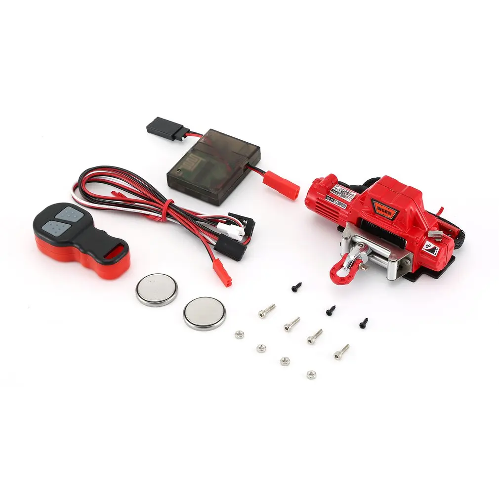 Automatic Winch and Wireless Remote Controller Receiver A for 1/10 RC Crawler Car Axial SCX10 TRAXXAS TRX4 D90 TF2 Tamiya CC01
Automatic Winch and Wireless Remote Controller Receiver A for 1/10 RC Crawler Car Axial SCX10 TRAXXAS TRX4 D90 TF2 Tamiya CC01