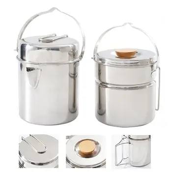 Stainless Steel 1/2layer Thick Steamer Multifunction Soup Steam Pot Cooking Pots For Induction Cooker Gas Stove Picnic Camping
Stainless Steel 1/2layer Thick Steamer Multifunction Soup Steam Pot Cooking Pots For Induction Cooker Gas Stove Picnic Camping