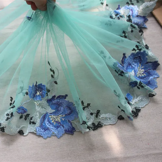 21cm 8.27" wide (2yards/lot) DIY Craft Accessories Embroidered Tulle Lace Trim,Mesh Lace Trim
21cm 8.27" wide (2yards/lot) DIY Craft Accessories Embroidered Tulle Lace Trim,Mesh Lace Trim