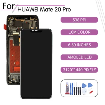 Original For Huawei Mate20 Pro LCD Touch Screen Digitizer For Huawei Mate20 Pro Display with Frame Replacement LYA-AL00 LYA-L29
Original For Huawei Mate20 Pro LCD Touch Screen Digitizer For Huawei Mate20 Pro Display with Frame Replacement LYA-AL00 LYA-L29