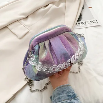 Candy color Crossbody Bags For Women 2020 Women Trend Ruched Cloud Bags Soft Leather Party Handbags Lady Shoulder Messenger Bag
Candy color Crossbody Bags For Women 2020 Women Trend Ruched Cloud Bags Soft Leather Party Handbags Lady Shoulder Messenger Bag