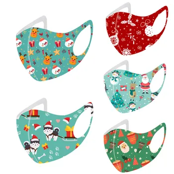 30pc Kids' Christmas Printed Mouth Mask Breathable Windproof Face Mouth Cover Washable Elastic Ear Loop Face Mask Máscara#LR2
30pc Kids' Christmas Printed Mouth Mask Breathable Windproof Face Mouth Cover Washable Elastic Ear Loop Face Mask Máscara#LR2