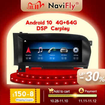 NaviFly Snapdragon 625 Android 10.0 Car Multimedia Video Player Navigation GPS for Mercedes Benz S-Class W221: 2006-2013
NaviFly Snapdragon 625 Android 10.0 Car Multimedia Video Player Navigation GPS for Mercedes Benz S-Class W221: 2006-2013