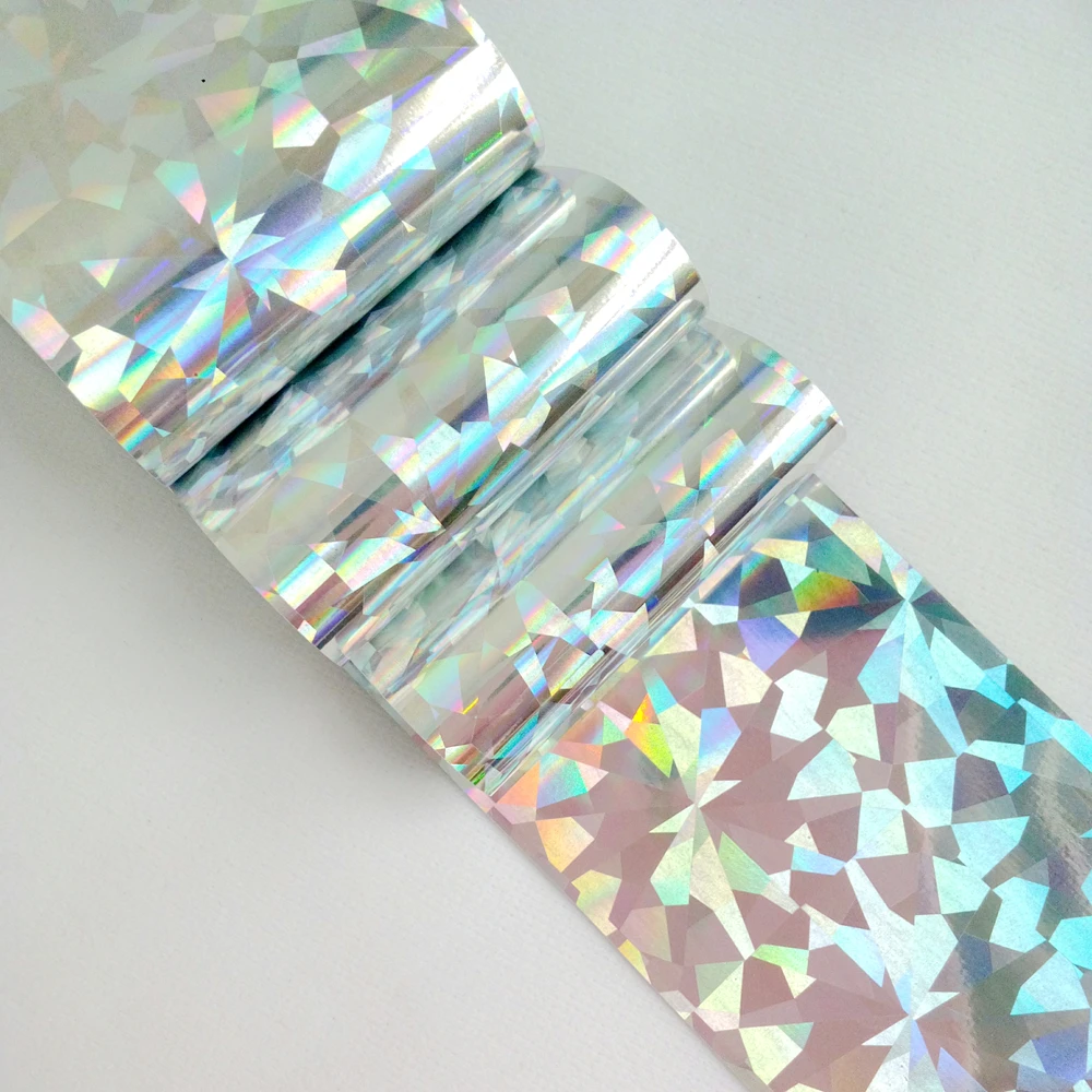 100cm Holographic Silver Nail Sticker For Design Broken Glass Patterns Transfer Foils DIY Full Cover Decals Manicure Tools
100cm Holographic Silver Nail Sticker For Design Broken Glass Patterns Transfer Foils DIY Full Cover Decals Manicure Tools