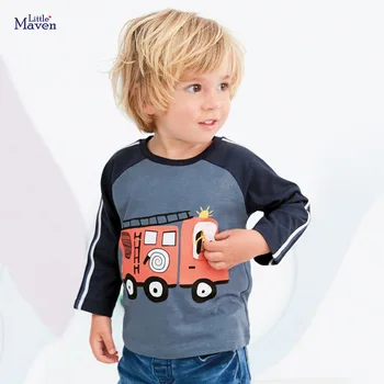 Little maven Boys Clothes Fire Fighting Truck Baby Boys Long Sleeve Shirts Cotton Autumn Kids Tops Clothing for Children's Shirt
Little maven Boys Clothes Fire Fighting Truck Baby Boys Long Sleeve Shirts Cotton Autumn Kids Tops Clothing for Children's Shirt