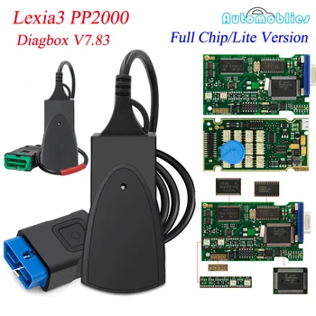 Lexia3 Full Chips Diagbox V7.83 with 921815C Lite Version Lexia 3 PP2000 V48V25 OBD2 Scanner For Citroen/Peugeot diagnostic tool
Lexia3 Full Chips Diagbox V7.83 with 921815C Lite Version Lexia 3 PP2000 V48V25 OBD2 Scanner For Citroen/Peugeot diagnostic tool