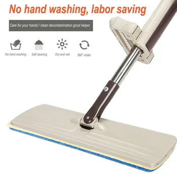 Lazy Hand wash-Free Flat Mop Wood Floor Household clean tools Hands-Free Telescopic Washing Mop with spare mop head 
Lazy Hand wash-Free Flat Mop Wood Floor Household clean tools Hands-Free Telescopic Washing Mop with spare mop head