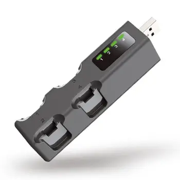 Portable USB Hub Wireless Charger Four Charging Station for NS Switch JoyCon M2EC
Portable USB Hub Wireless Charger Four Charging Station for NS Switch JoyCon M2EC