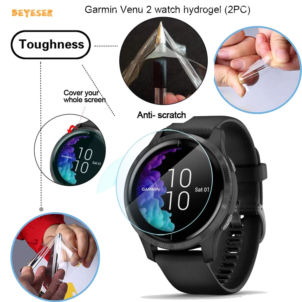 2/4PC Soft Hydrogel Film For Garmin Venu 2/2S Smartwatch Easy To Install Protective Film Cover Replacement Full Screen Protector
2/4PC Soft Hydrogel Film For Garmin Venu 2/2S Smartwatch Easy To Install Protective Film Cover Replacement Full Screen Protector