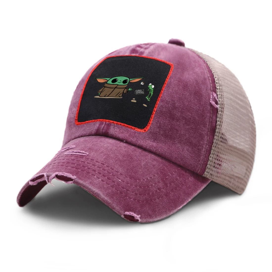 Sunscreen Mesh Baseball Cap Cartoon Baby Yoad Woman Adjustable Washable Snapback Fashion Caps Ladies Summer Retro Gorras Hombre
Sunscreen Mesh Baseball Cap Cartoon Baby Yoad Woman Adjustable Washable Snapback Fashion Caps Ladies Summer Retro Gorras Hombre