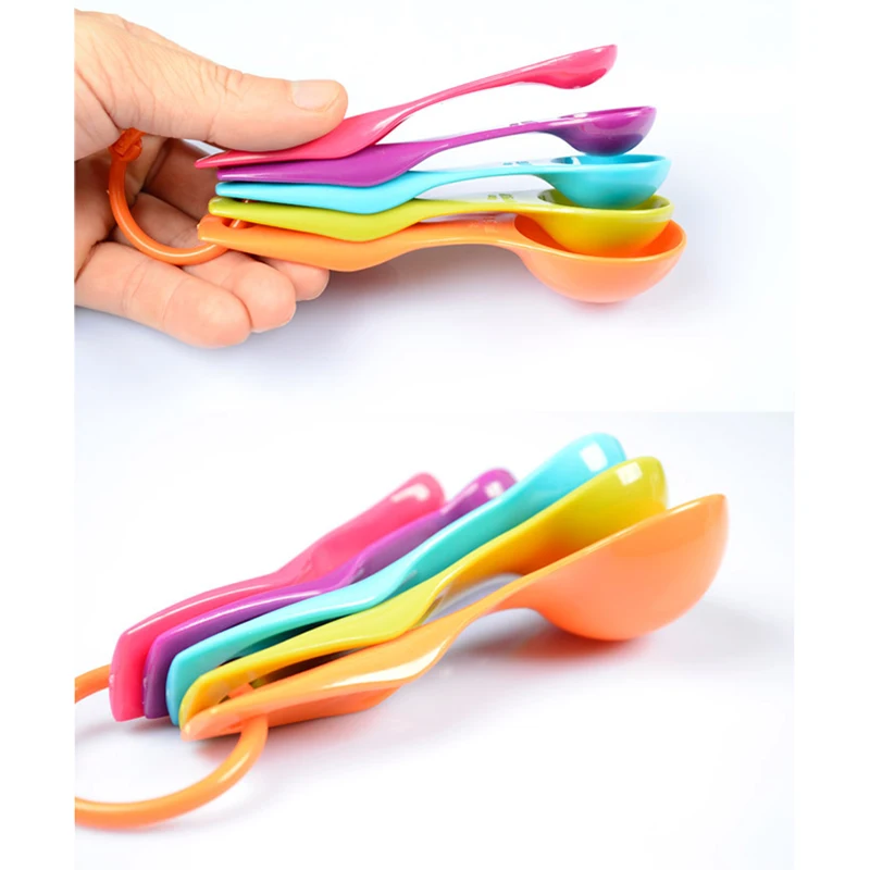 5pcs/set Measuring Spoons Scoop Measuring Cup Colorful Tea Coffee Measuring Tool Home Sugar Cake Spoon Tools Kitchen Utensils
5pcs/set Measuring Spoons Scoop Measuring Cup Colorful Tea Coffee Measuring Tool Home Sugar Cake Spoon Tools Kitchen Utensils