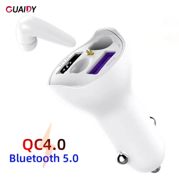 Wireless Earphone Car Charger Bluetoot V5.0 QC4.0 In Ear Headset Fast Charging Dual USB Adapter For Samsung Xiaomi Phone Porable
Wireless Earphone Car Charger Bluetoot V5.0 QC4.0 In Ear Headset Fast Charging Dual USB Adapter For Samsung Xiaomi Phone Porable