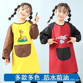 High-Quality Children's drawing smock long-sleeve waterproof art painting anti-dressing with sleeves
High-Quality Children's drawing smock long-sleeve waterproof art painting anti-dressing with sleeves