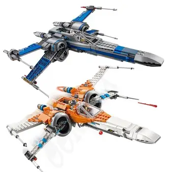 New 75149 75273 X Wing Star Poe's X Tie Fighter Building Blocks With Star Plan Wars Children Toy
New 75149 75273 X Wing Star Poe's X Tie Fighter Building Blocks With Star Plan Wars Children Toy