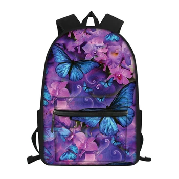 WHEREISART 15.6 inch Children School Bag Fantasy Butterfly Printed School Backpacks Book Bag for Boys Girls Large Capacity Bag
WHEREISART 15.6 inch Children School Bag Fantasy Butterfly Printed School Backpacks Book Bag for Boys Girls Large Capacity Bag