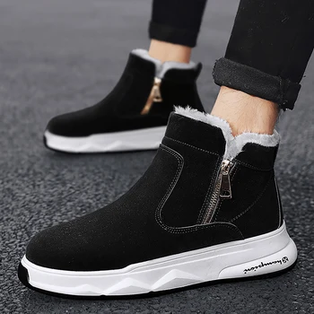 2020 Men Casual Shoes Plush Warm Male Fashion Mid-Calf Work Boot Outdoor Snow Boots Tooling boots
2020 Men Casual Shoes Plush Warm Male Fashion Mid-Calf Work Boot Outdoor Snow Boots Tooling boots