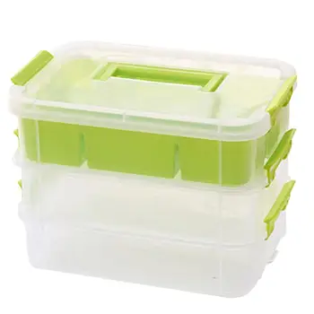 Transparent Plastic Storage Box Plastic Case With Three-Layer Plum Blossom Shaped Storage Container Collection Organizer
Transparent Plastic Storage Box Plastic Case With Three-Layer Plum Blossom Shaped Storage Container Collection Organizer