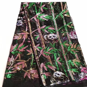 2019 Latest African Advanced Sequins Lace 2019 Embroidery Nigeria Lace Fabric High Quality French Mesh Lace Fabric 5 Yards
2019 Latest African Advanced Sequins Lace 2019 Embroidery Nigeria Lace Fabric High Quality French Mesh Lace Fabric 5 Yards
