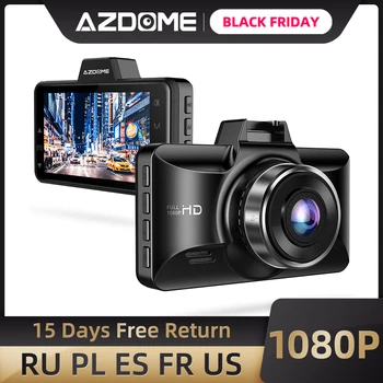 Azdome 3" M01Pro Car Dvr 1080p G-Sensor Dashcamera Night Vision 24H Parking Camara Vigilancia 170° Wide Angle Mirror Recorder
Azdome 3" M01Pro Car Dvr 1080p G-Sensor Dashcamera Night Vision 24H Parking Camara Vigilancia 170° Wide Angle Mirror Recorder